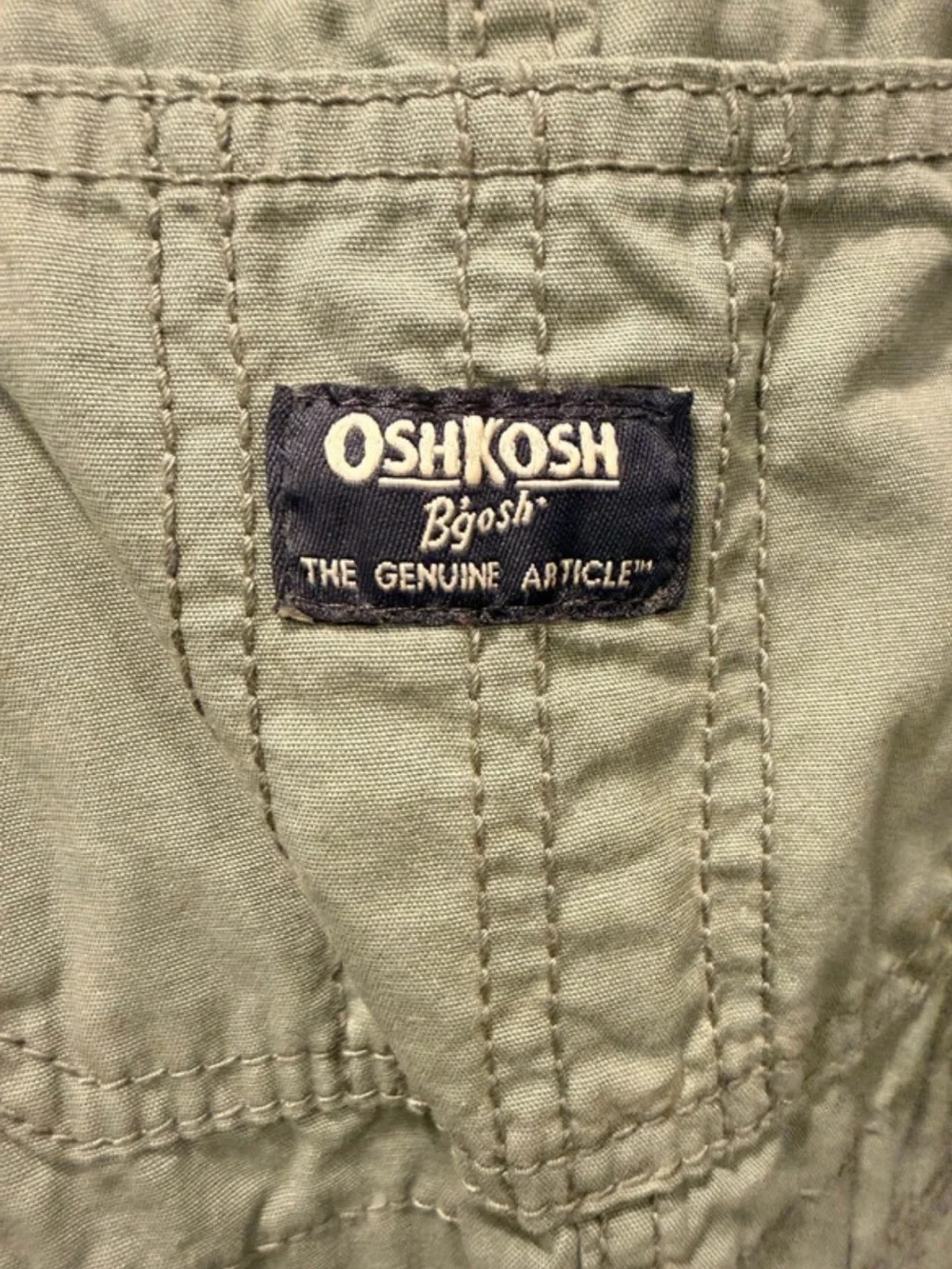 OshKosh B'gosh Light Sage Green Kids Overalls